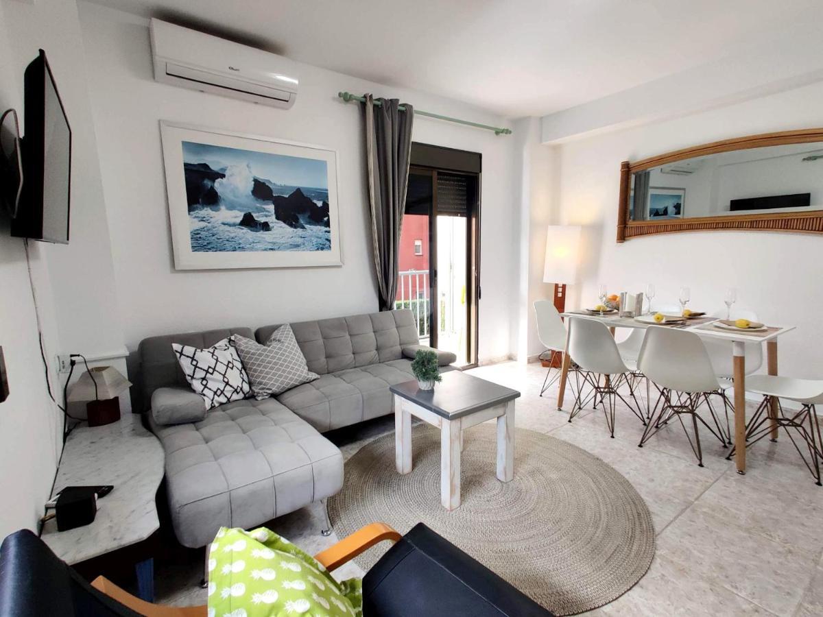 Apartament 100 M De Playa De Gandia 3 -4 Personas Parking Ascensor Kültér fotó