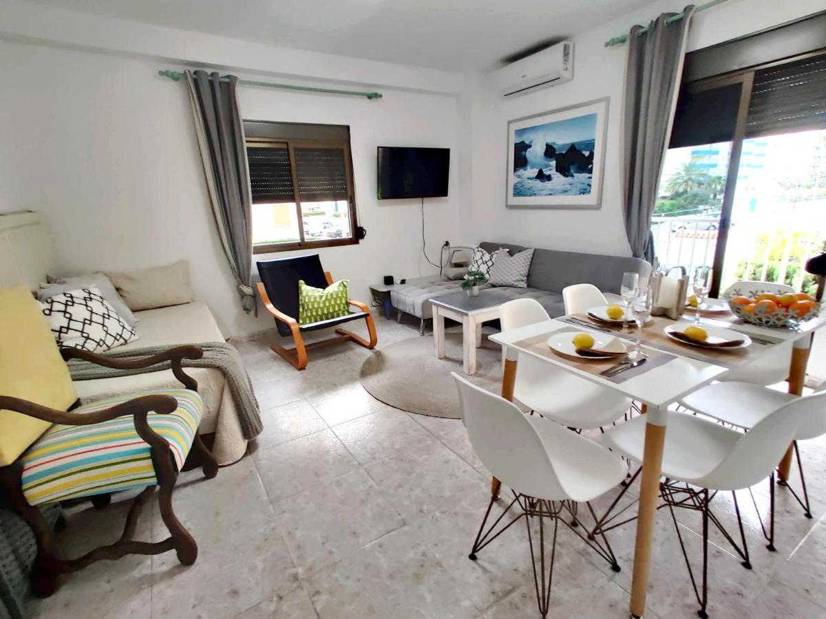 Apartament 100 M De Playa De Gandia 3 -4 Personas Parking Ascensor Kültér fotó