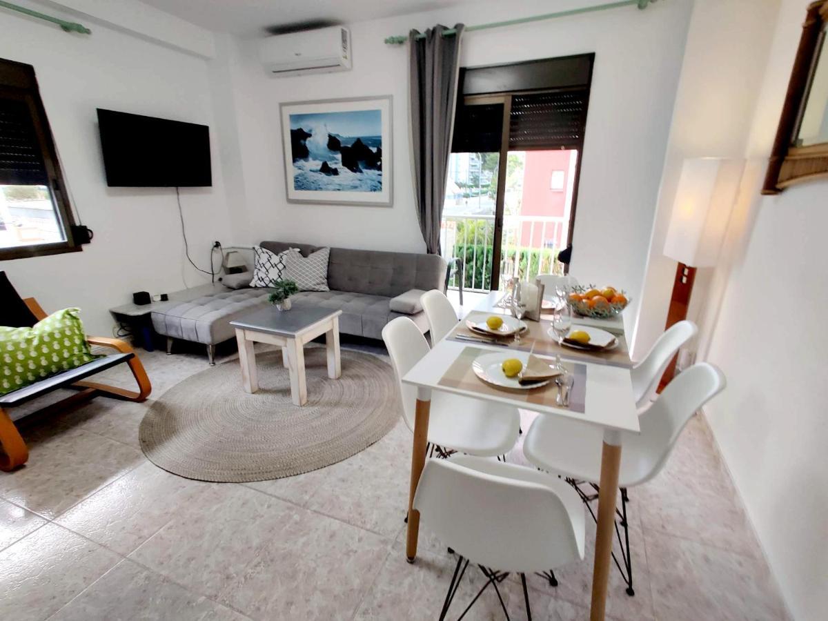 Apartament 100 M De Playa De Gandia 3 -4 Personas Parking Ascensor Kültér fotó