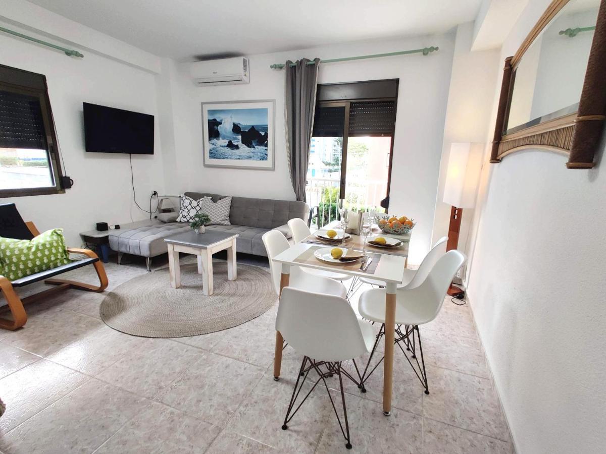 Apartament 100 M De Playa De Gandia 3 -4 Personas Parking Ascensor Kültér fotó