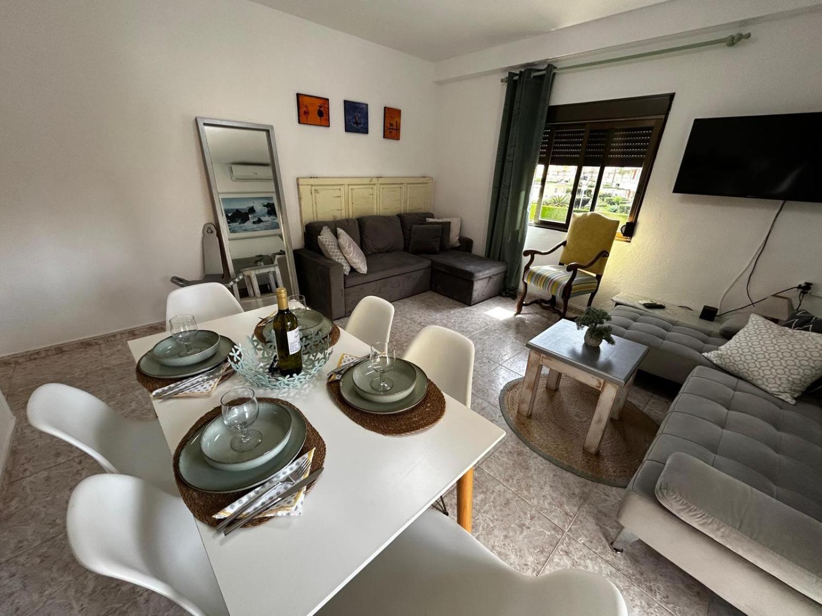Apartament 100 M De Playa De Gandia 3 -4 Personas Parking Ascensor Kültér fotó