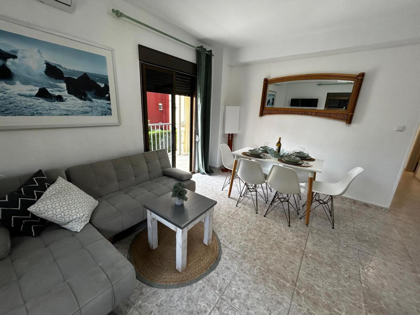 Apartament 100 M De Playa De Gandia 3 -4 Personas Parking Ascensor Kültér fotó